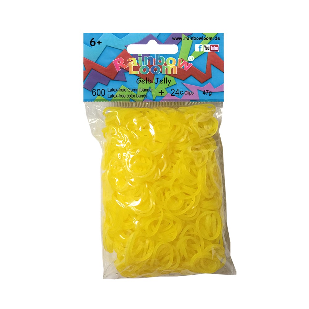 Gummibänder Gelb Jelly