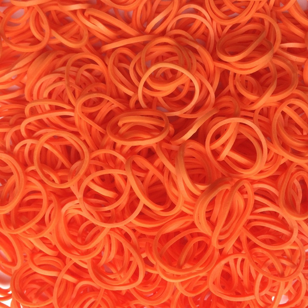 Gummibänder Orange