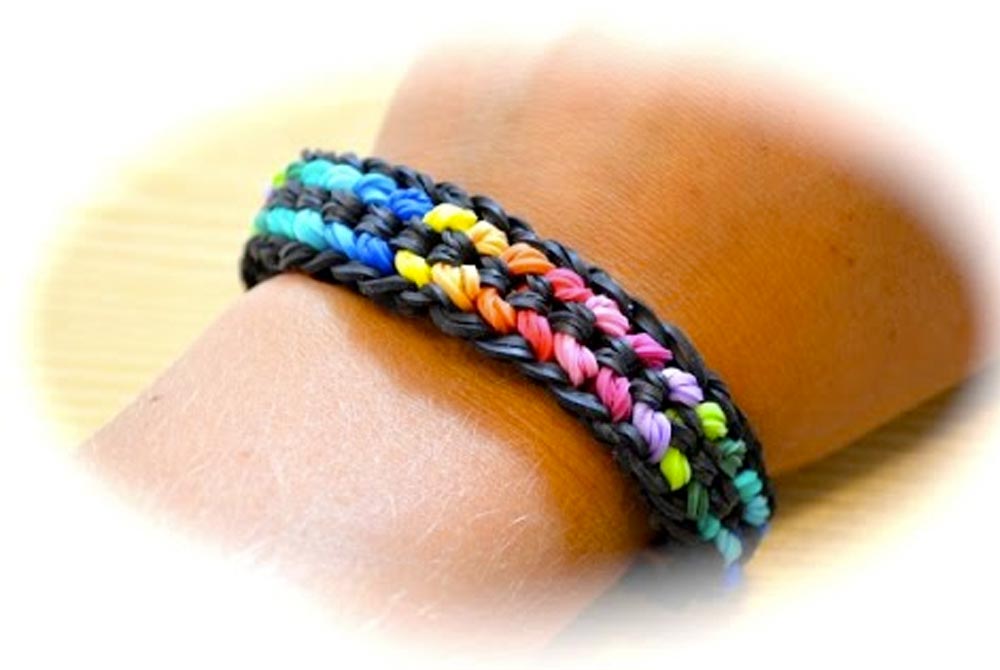 Double Capped Dragon Scale Armband