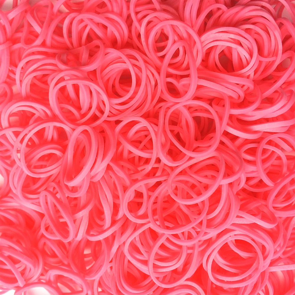 Gummibänder Pink