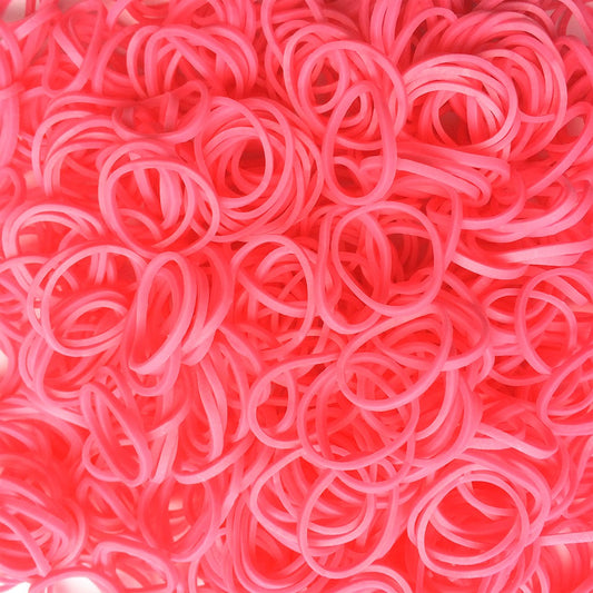 Gummibänder Pink